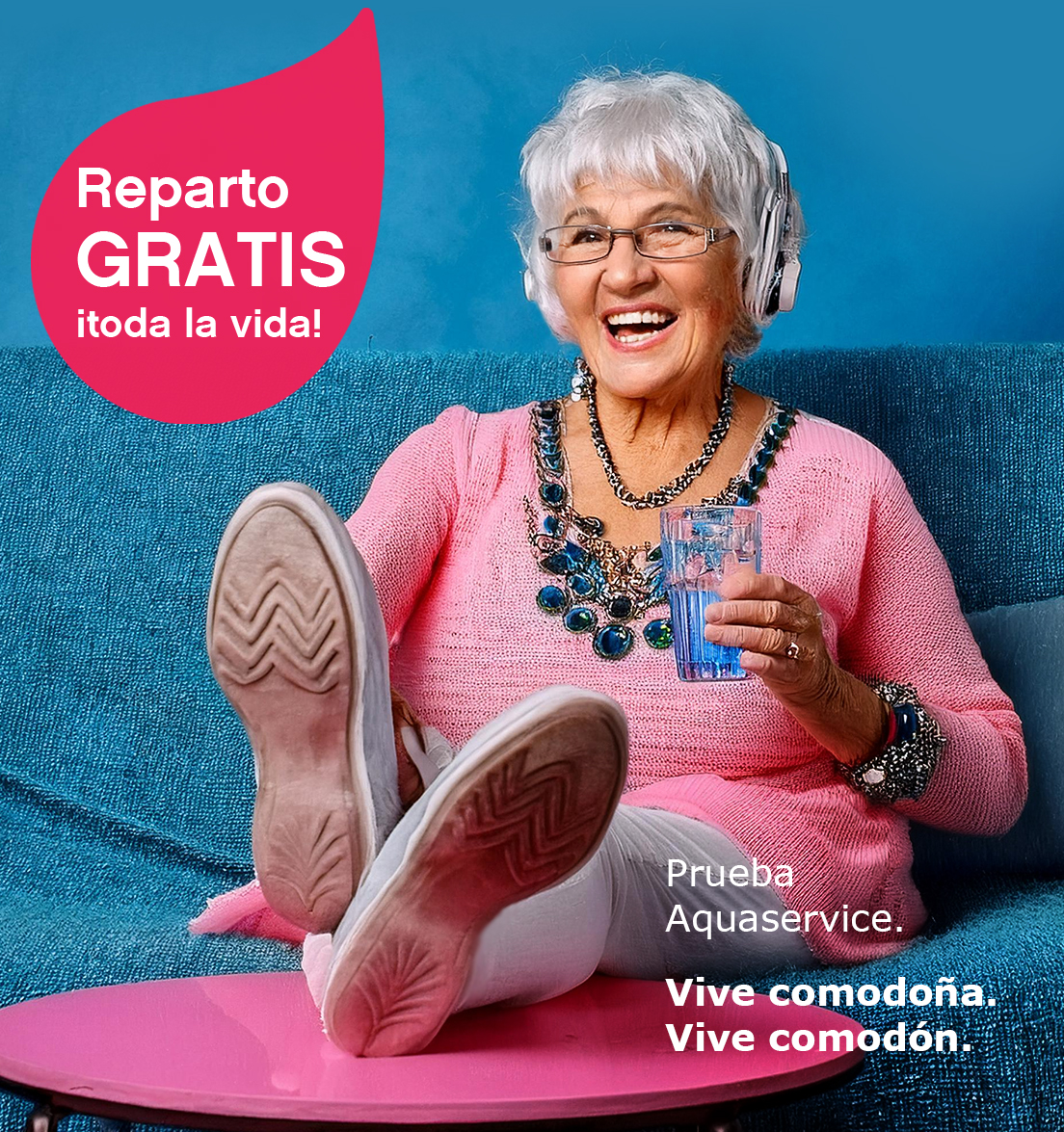 Sercivio REPARTO GRATIS ¡PARA TODA LA VIDA!